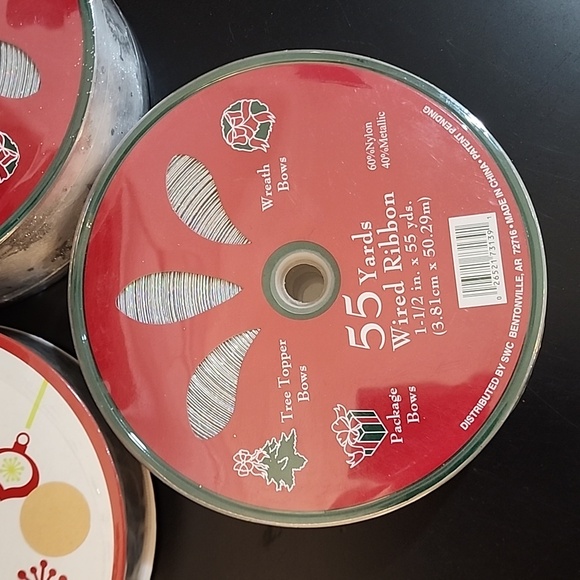 NEW 3 Rolls Sam's Club Wired Ribbon, 160 yards total - Picture 6 of 10